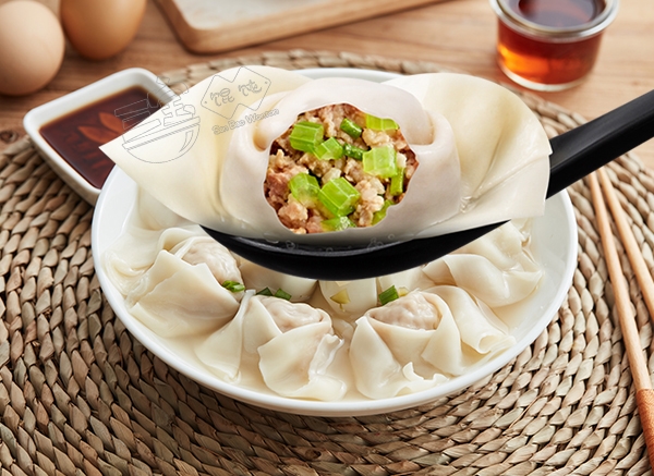 三宝芹菜鲜肉馄饨